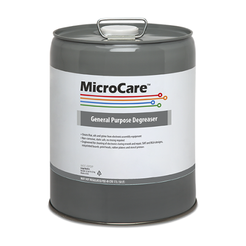 MicroCare 2200 General Purpose Degreaser, 19L Pail, Clear, 12/Box