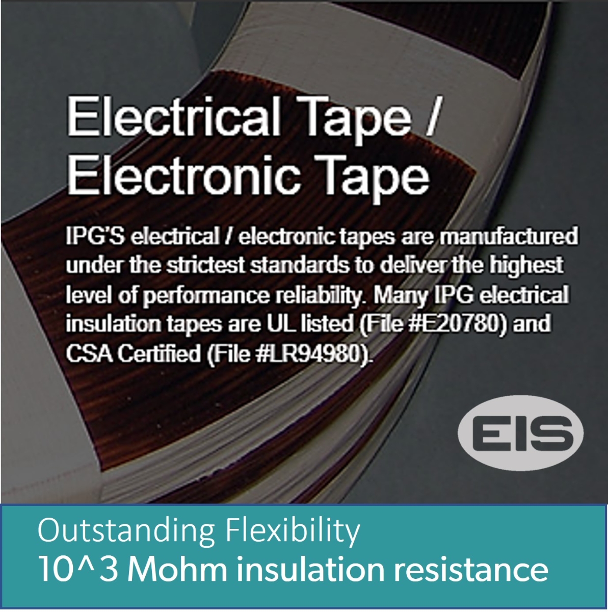 Intertape 4617 Glass Electrical Tape, 1